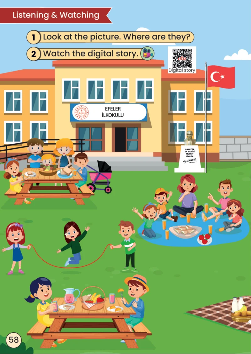 2. Sınıf İngilizce Ders Kitabı Cevapları Meb Yayınları Sayfa 58