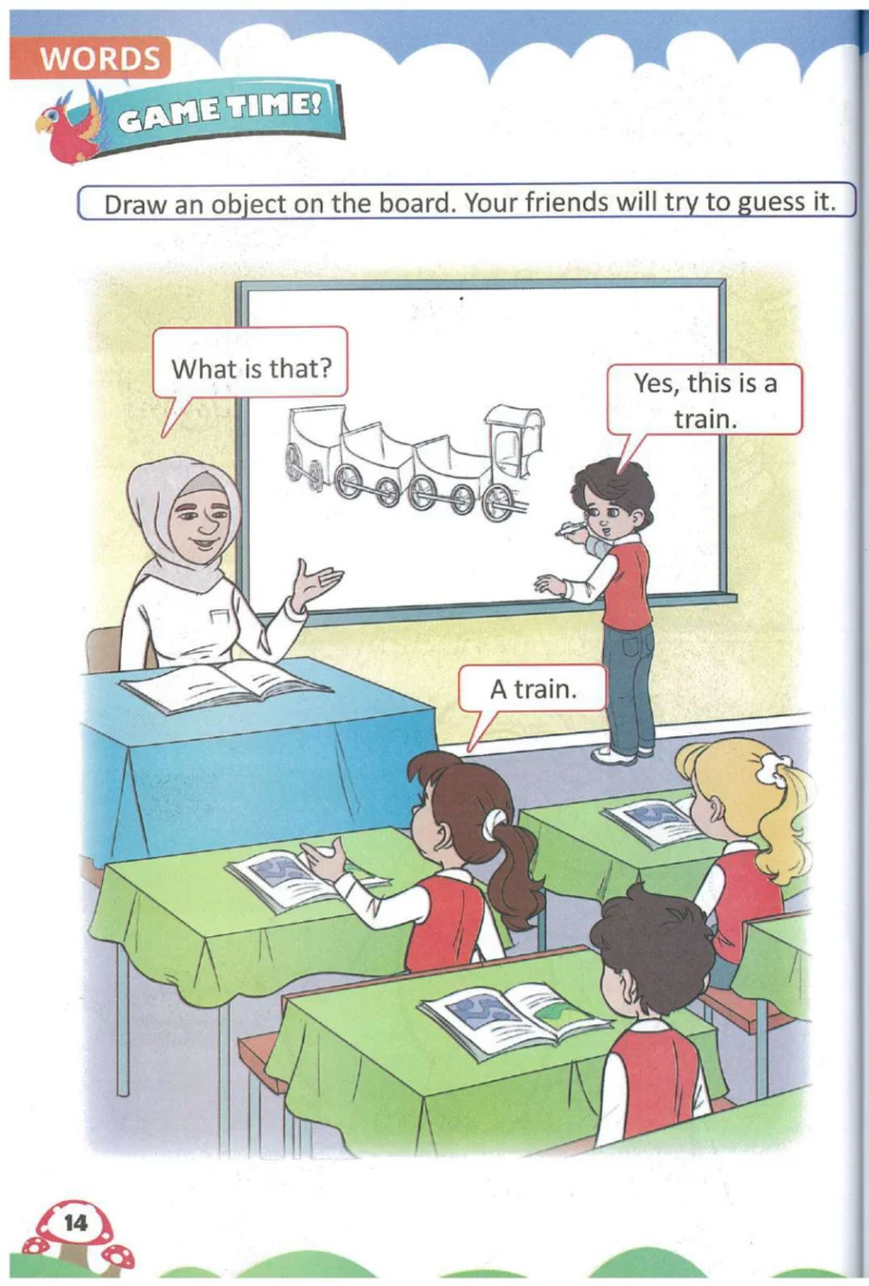 2. Sınıf İngilizce Ders Kitabı Cevapları Sözcü Yayıncılık Sayfa 14