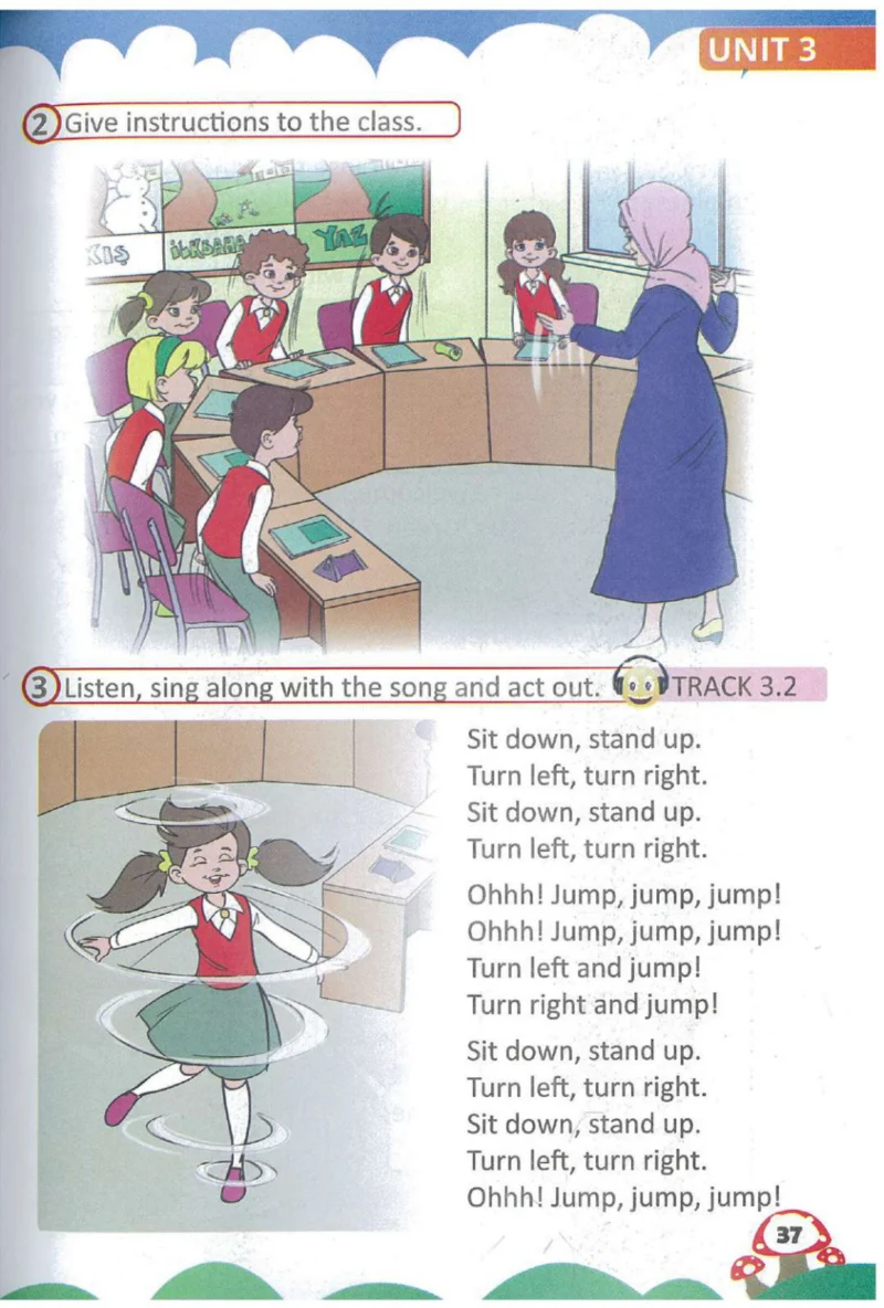 2. Sınıf İngilizce Ders Kitabı Cevapları Sözcü Yayıncılık Sayfa 37