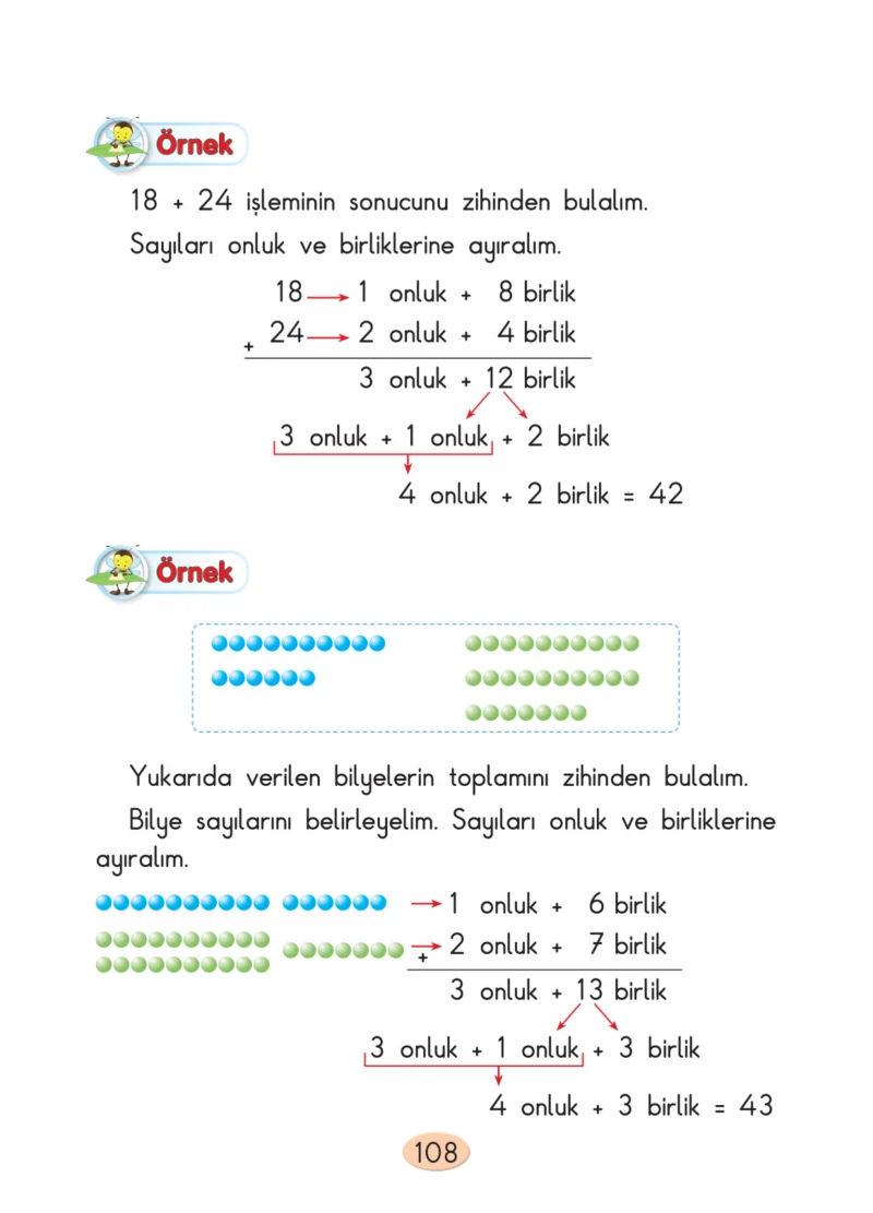 2. Sınıf Matematik Ders Kitabı Cevapları Anka Yayınları Sayfa 108