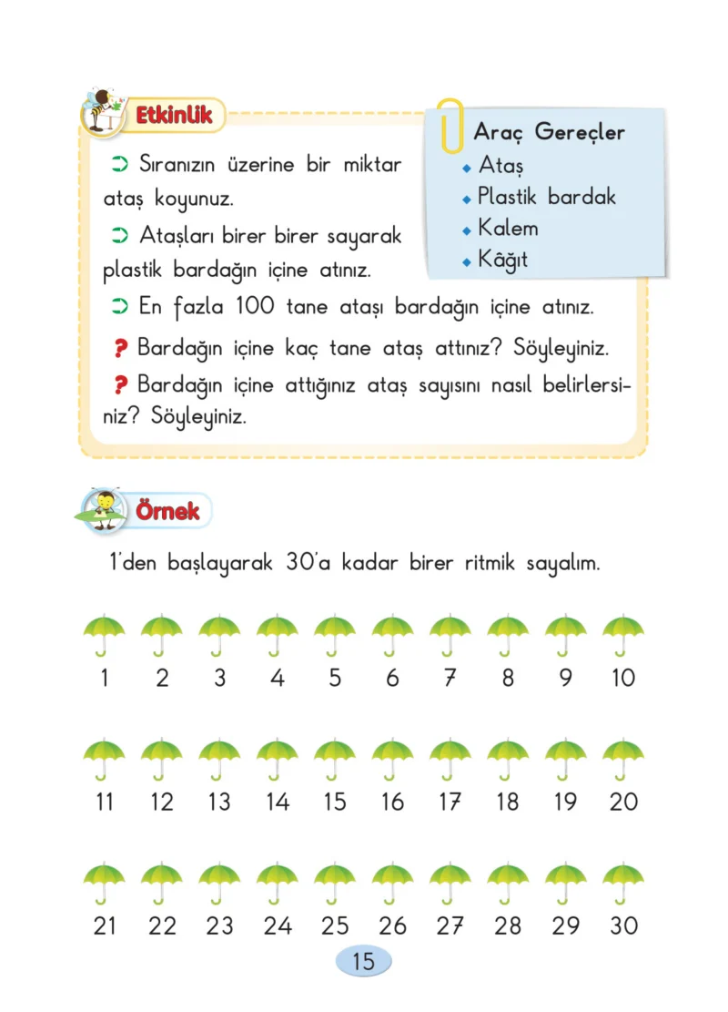 2. Sınıf Matematik Ders Kitabı Cevapları Anka Yayınları Sayfa 15
