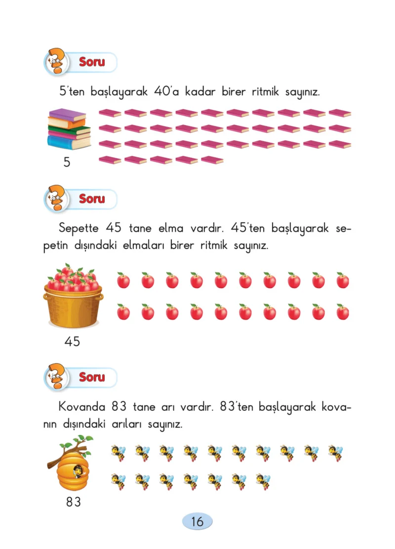 2. Sınıf Matematik Ders Kitabı Cevapları Anka Yayınları Sayfa 16