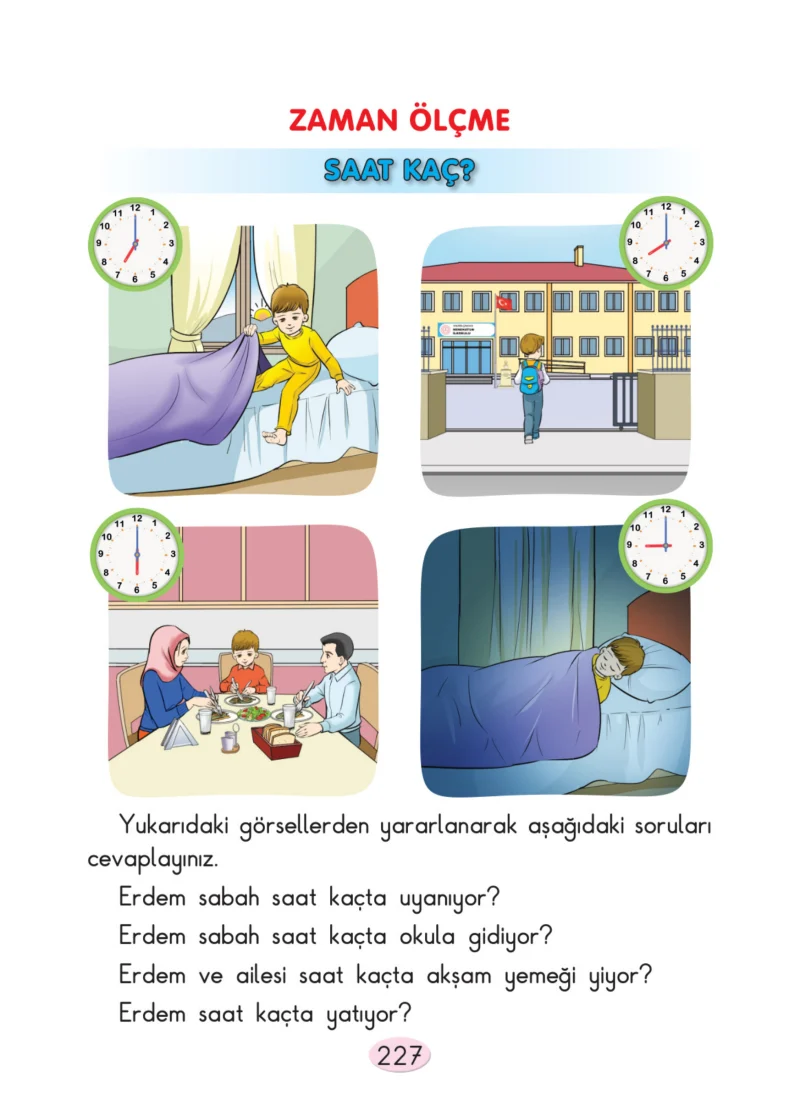 2. Sınıf Matematik Ders Kitabı Cevapları Anka Yayınları Sayfa 227