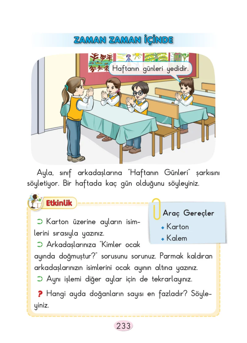 2. Sınıf Matematik Ders Kitabı Cevapları Anka Yayınları Sayfa 233