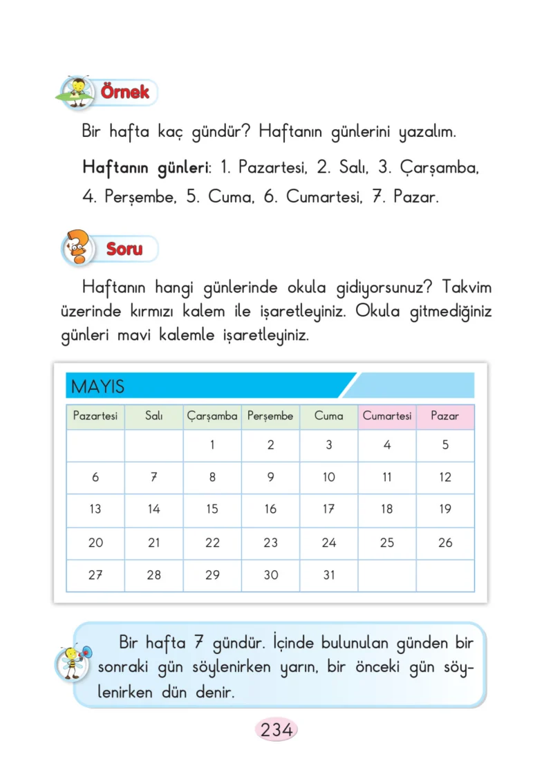 2. Sınıf Matematik Ders Kitabı Cevapları Anka Yayınları Sayfa 234