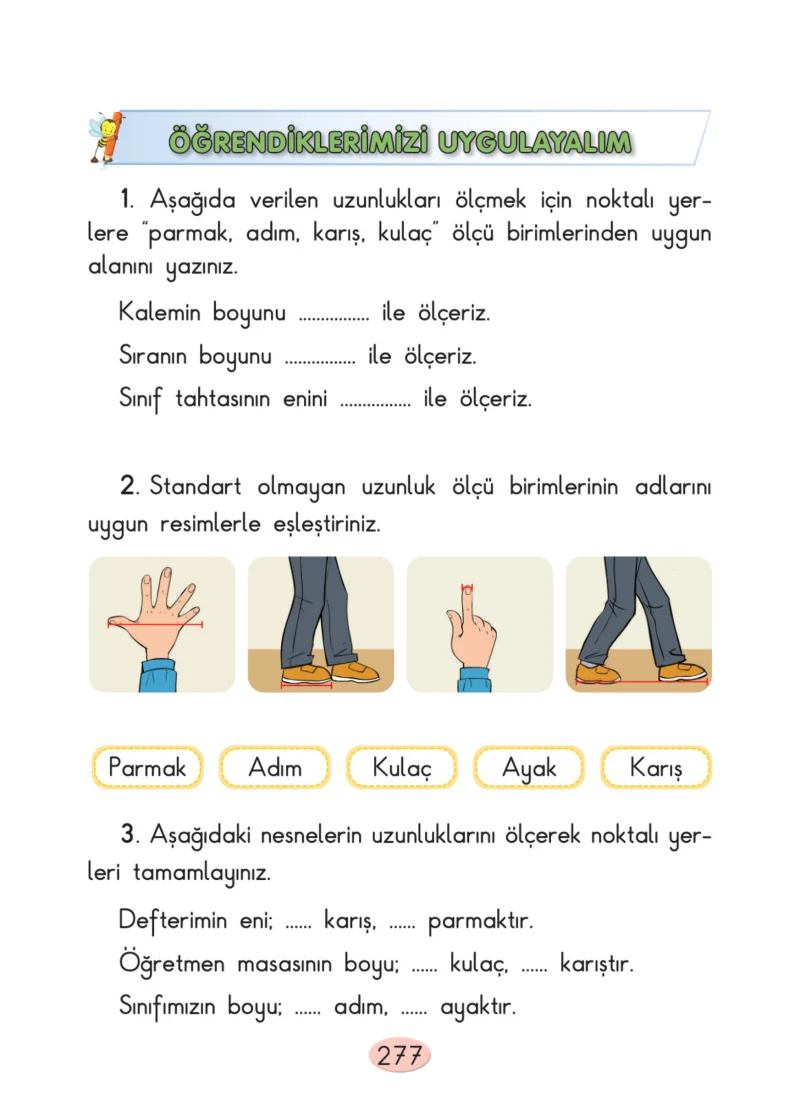 2. Sınıf Matematik Ders Kitabı Cevapları Anka Yayınları Sayfa 277