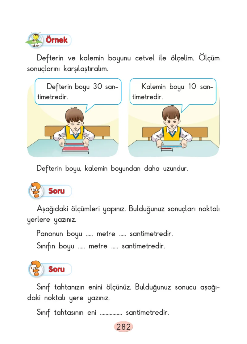 2. Sınıf Matematik Ders Kitabı Cevapları Anka Yayınları Sayfa 282