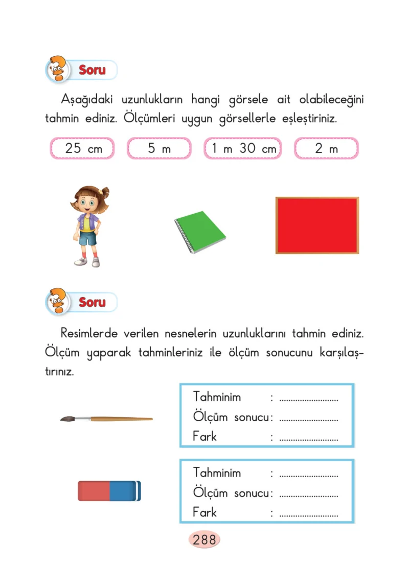 2. Sınıf Matematik Ders Kitabı Cevapları Anka Yayınları Sayfa 288