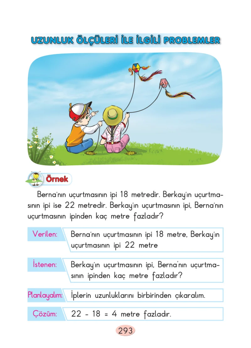 2. Sınıf Matematik Ders Kitabı Cevapları Anka Yayınları Sayfa 293