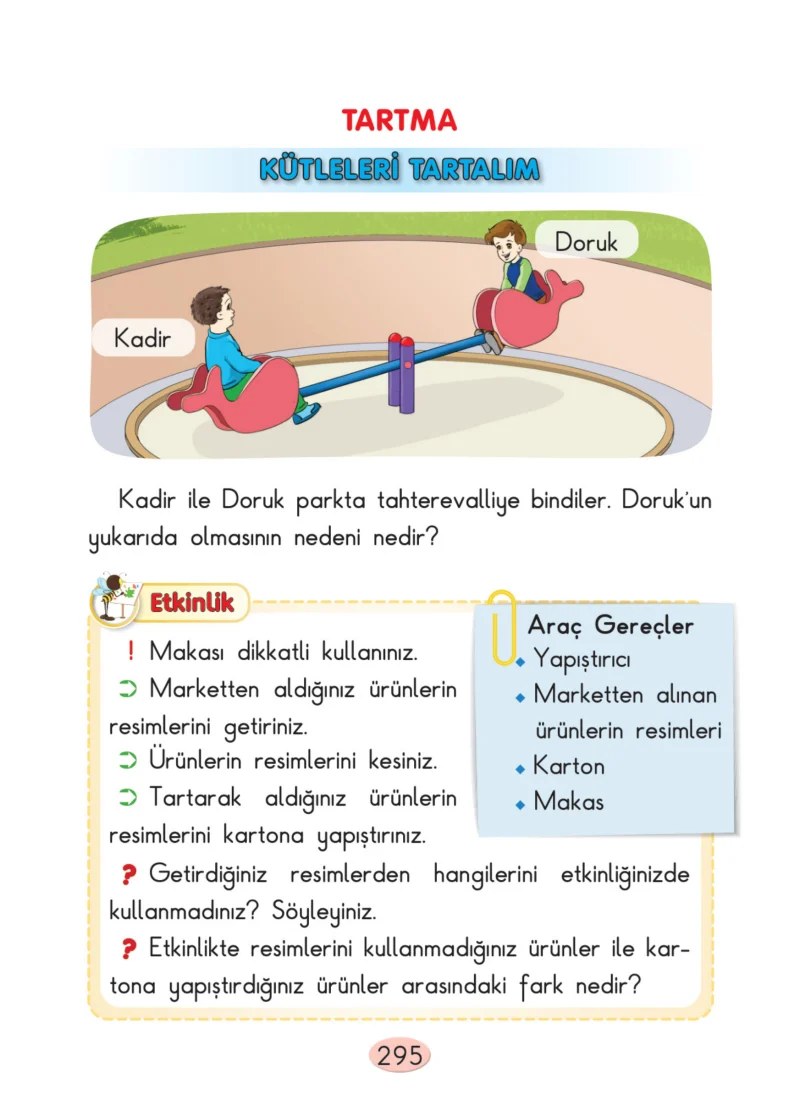 2. Sınıf Matematik Ders Kitabı Cevapları Anka Yayınları Sayfa 295