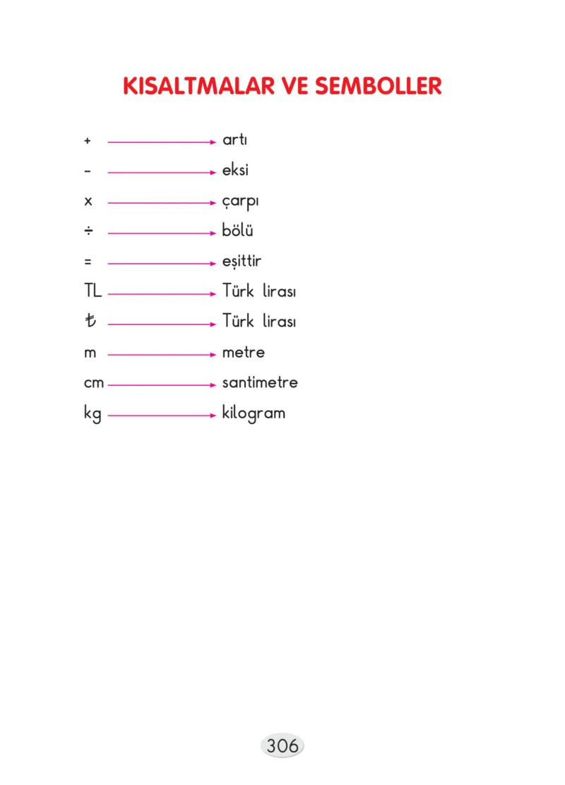 2. Sınıf Matematik Ders Kitabı Cevapları Anka Yayınları Sayfa 306