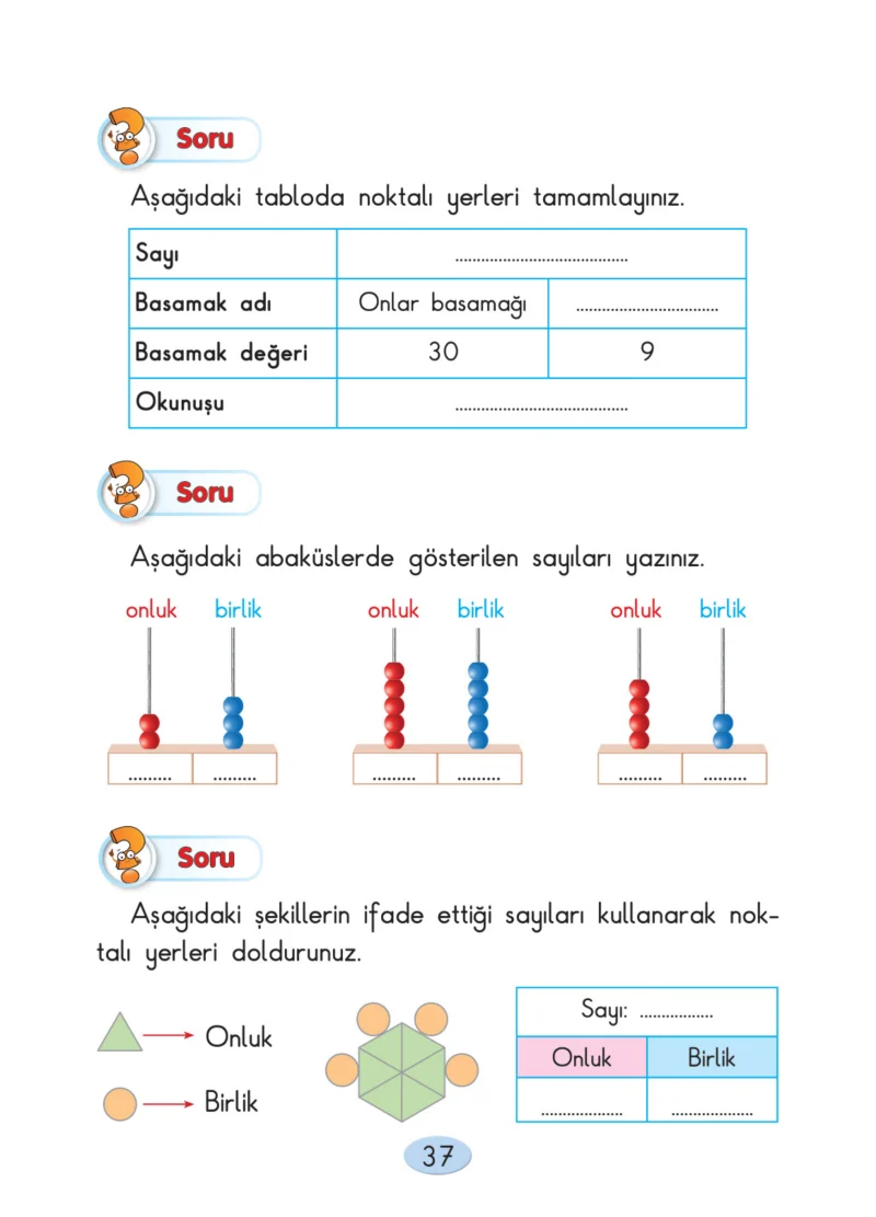 2. Sınıf Matematik Ders Kitabı Cevapları Anka Yayınları Sayfa 37