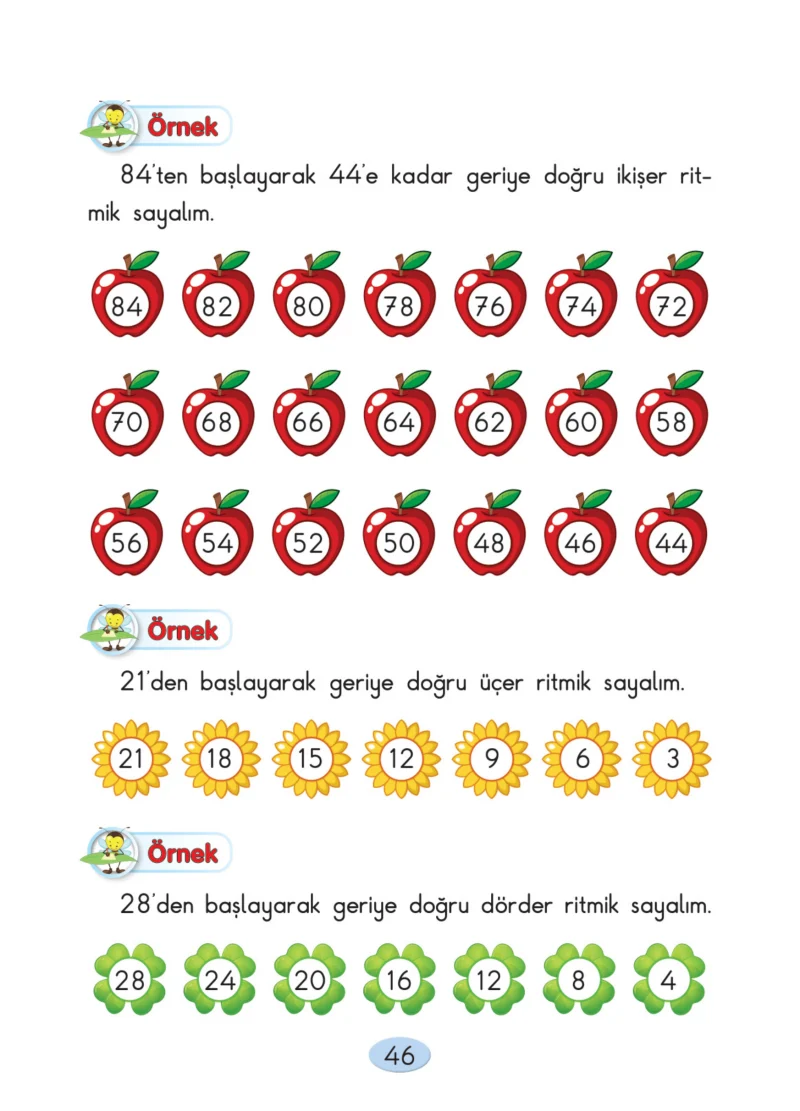 2. Sınıf Matematik Ders Kitabı Cevapları Anka Yayınları Sayfa 46