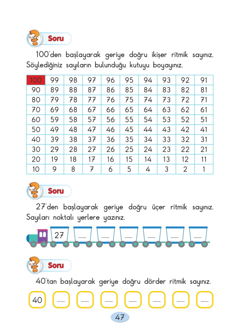 2. Sınıf Matematik Ders Kitabı Cevapları Anka Yayınları Sayfa 47