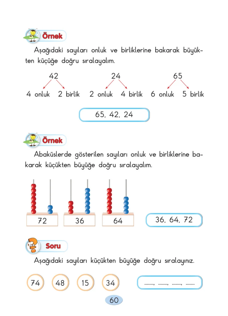 2. Sınıf Matematik Ders Kitabı Cevapları Anka Yayınları Sayfa 60