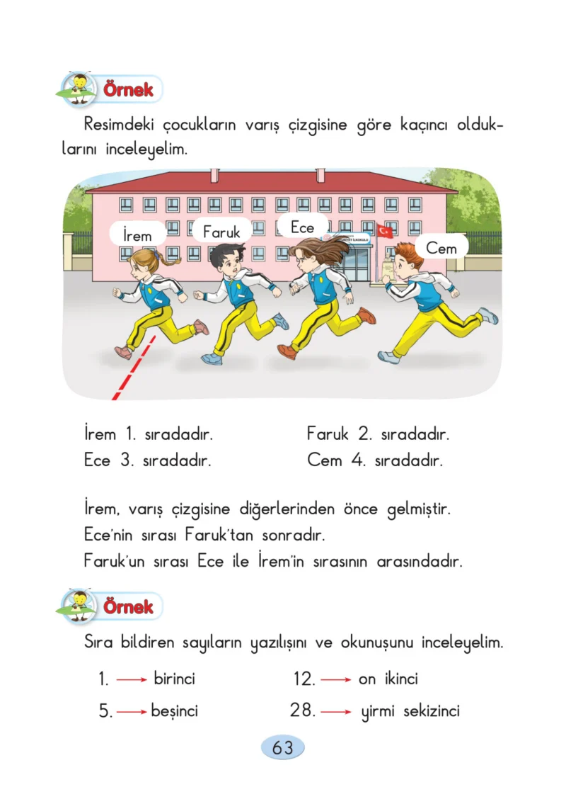 2. Sınıf Matematik Ders Kitabı Cevapları Anka Yayınları Sayfa 63