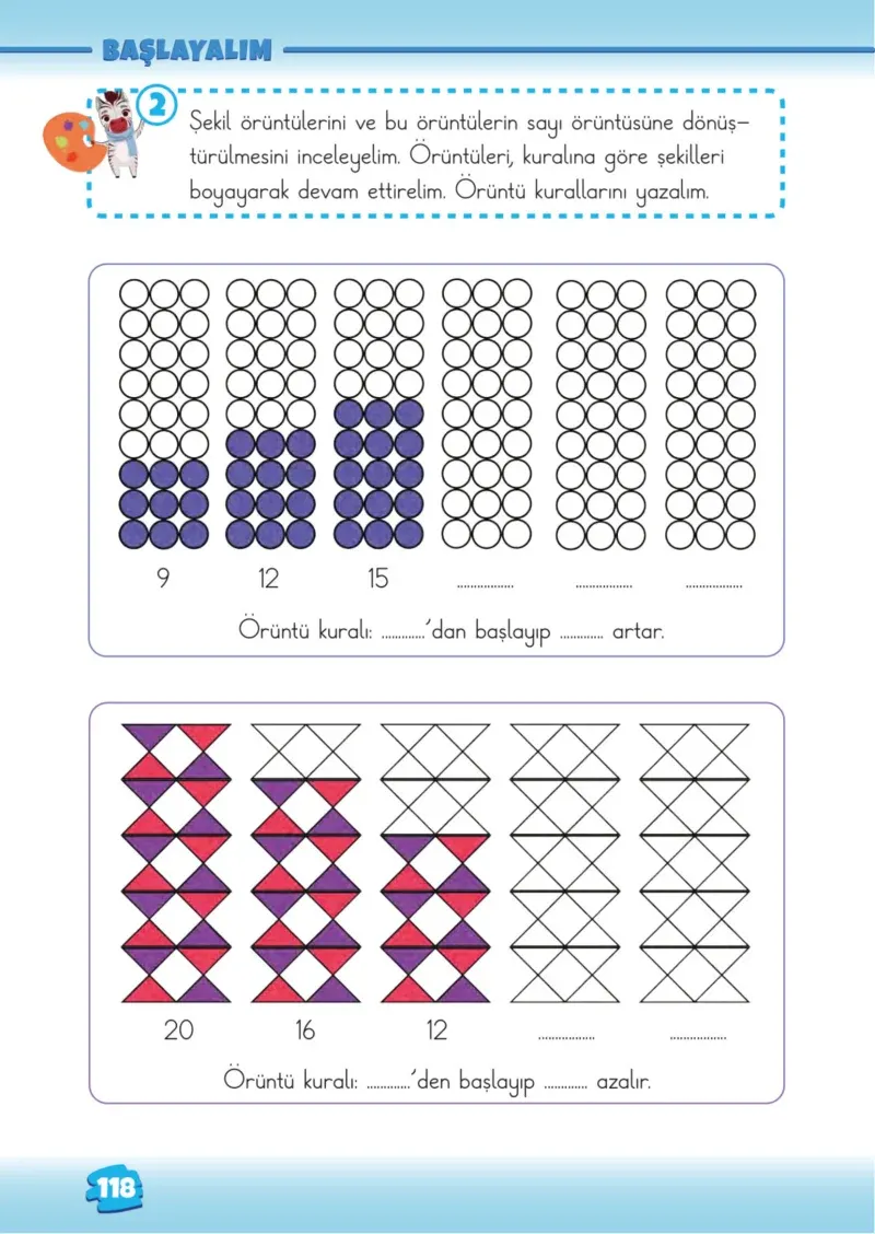 2. Sınıf Matematik Ders Kitabı Cevapları Meb Yayınları 1.Kitap Sayfa 118