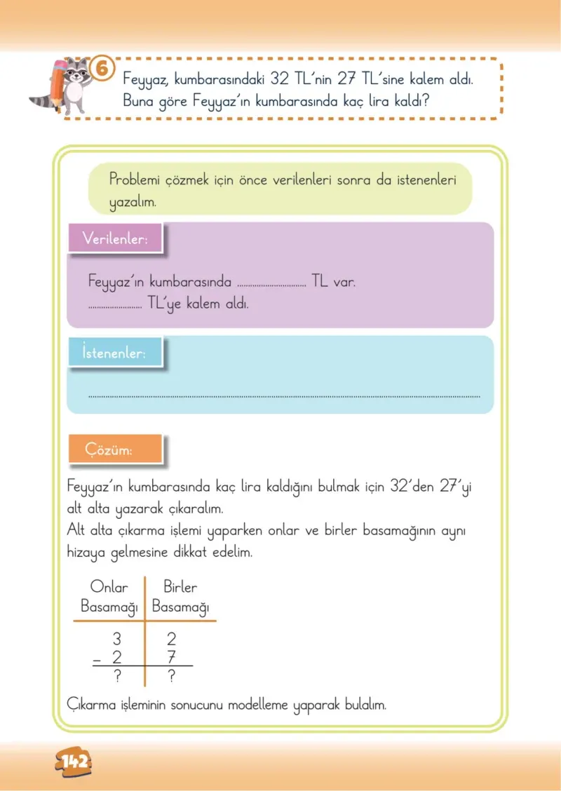 2. Sınıf Matematik Ders Kitabı Cevapları Meb Yayınları 1.Kitap Sayfa 142