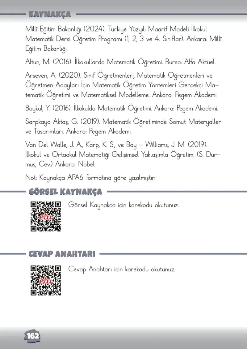 2. Sınıf Matematik Ders Kitabı Cevapları Meb Yayınları 1.Kitap Sayfa 162