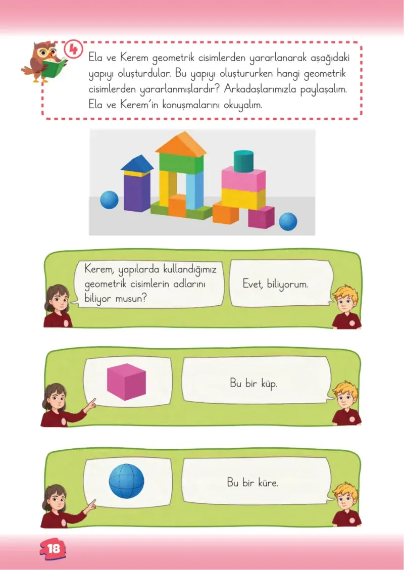2. Sınıf Matematik Ders Kitabı Cevapları Meb Yayınları 1.Kitap Sayfa 18