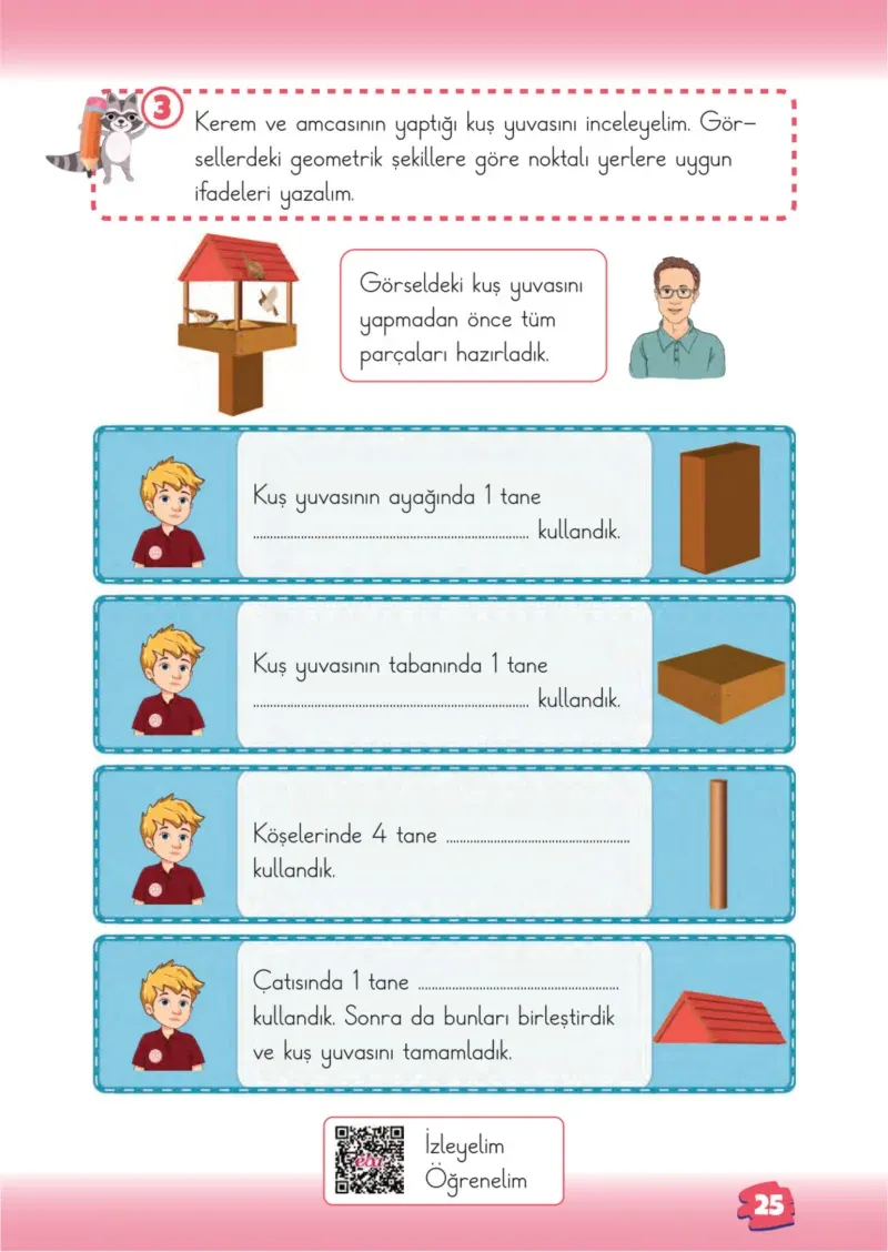 2. Sınıf Matematik Ders Kitabı Cevapları Meb Yayınları 1.Kitap Sayfa 25