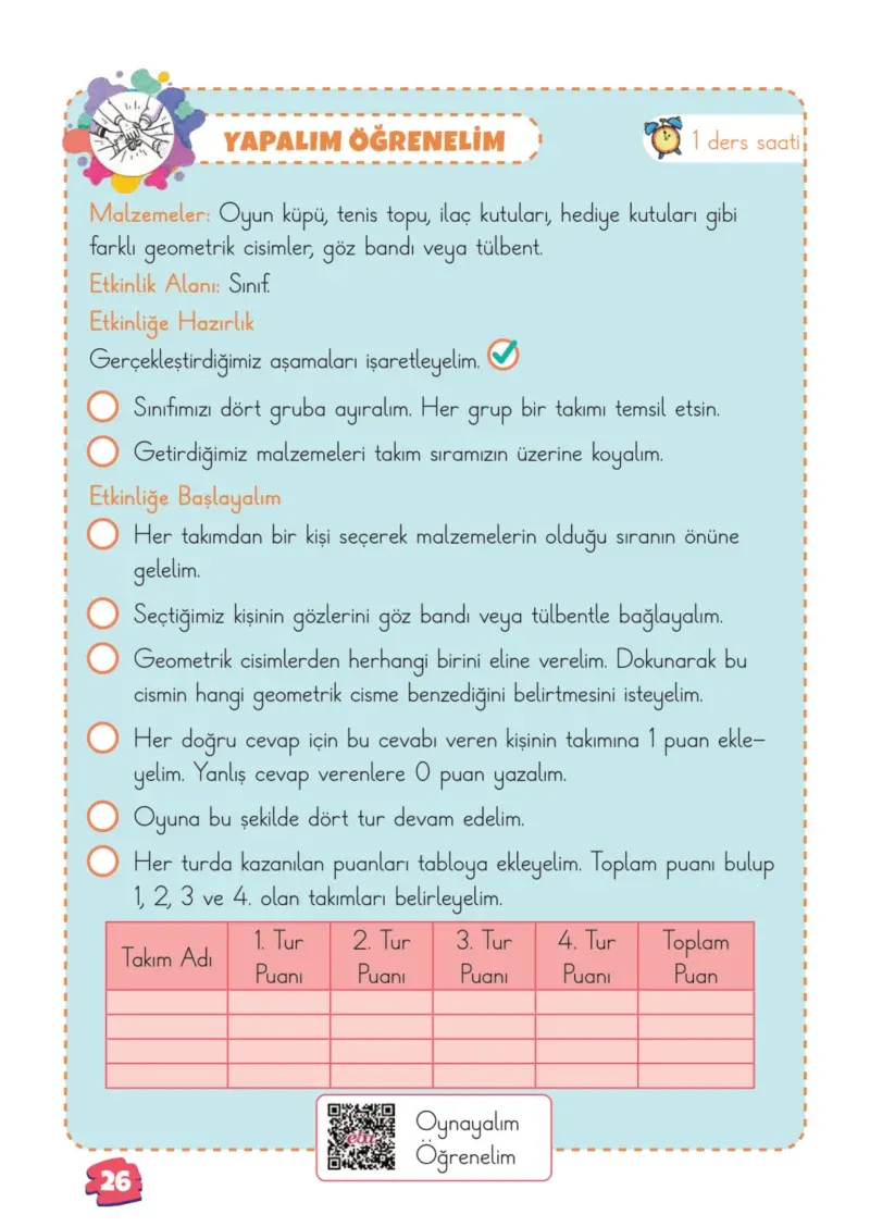 2. Sınıf Matematik Ders Kitabı Cevapları Meb Yayınları 1.Kitap Sayfa 26