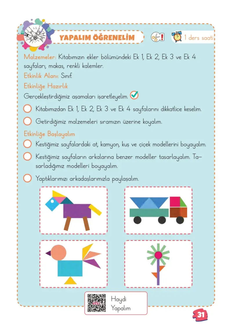 2. Sınıf Matematik Ders Kitabı Cevapları Meb Yayınları 1.Kitap Sayfa 31
