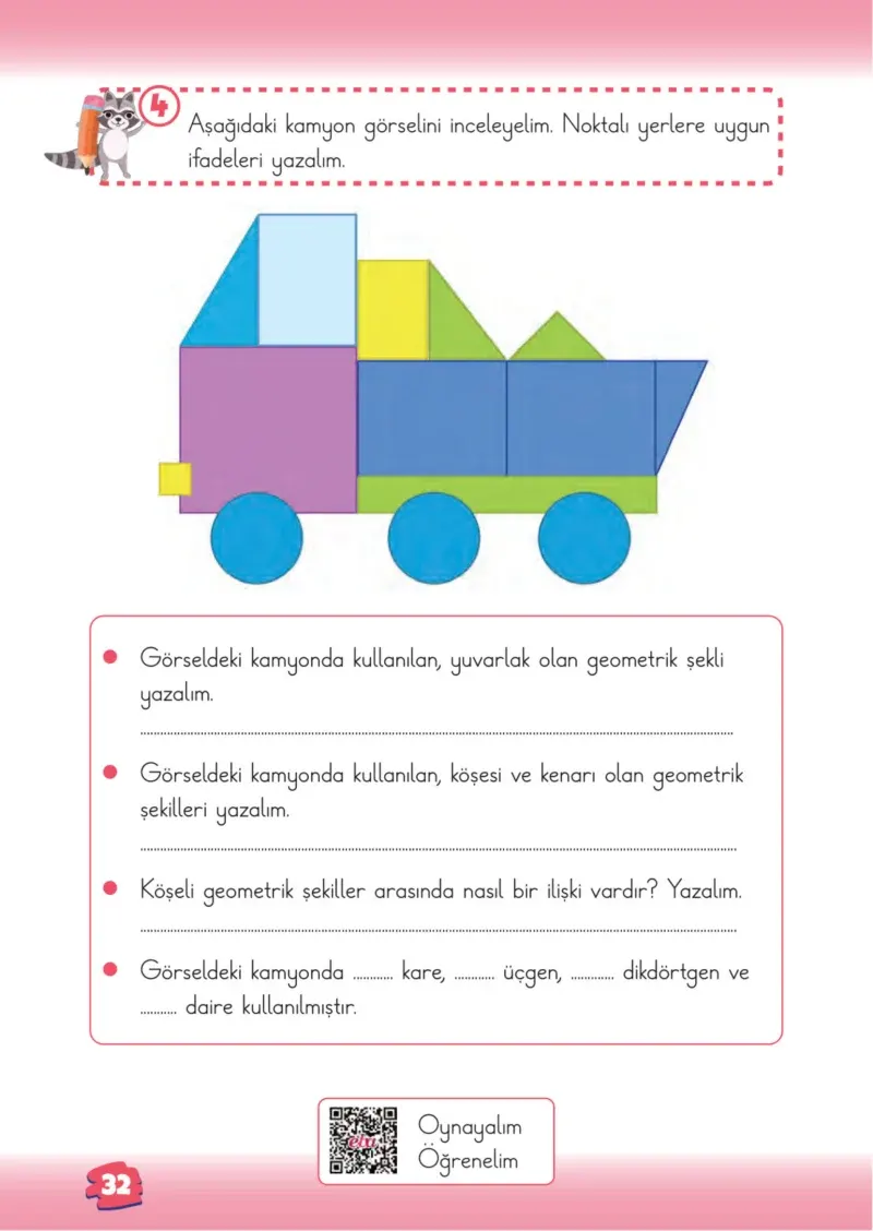 2. Sınıf Matematik Ders Kitabı Cevapları Meb Yayınları 1.Kitap Sayfa 32