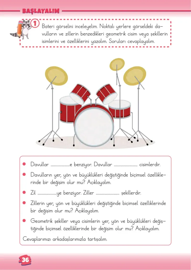 2. Sınıf Matematik Ders Kitabı Cevapları Meb Yayınları 1.Kitap Sayfa 36