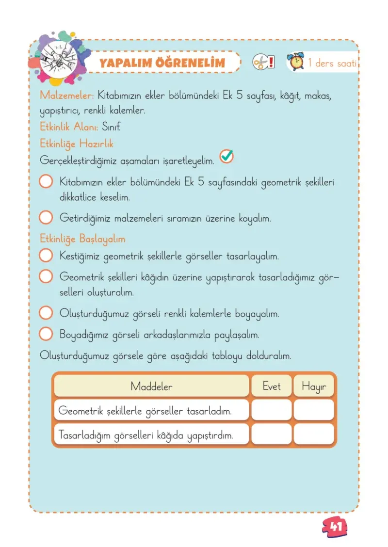 2. Sınıf Matematik Ders Kitabı Cevapları Meb Yayınları 1.Kitap Sayfa 41