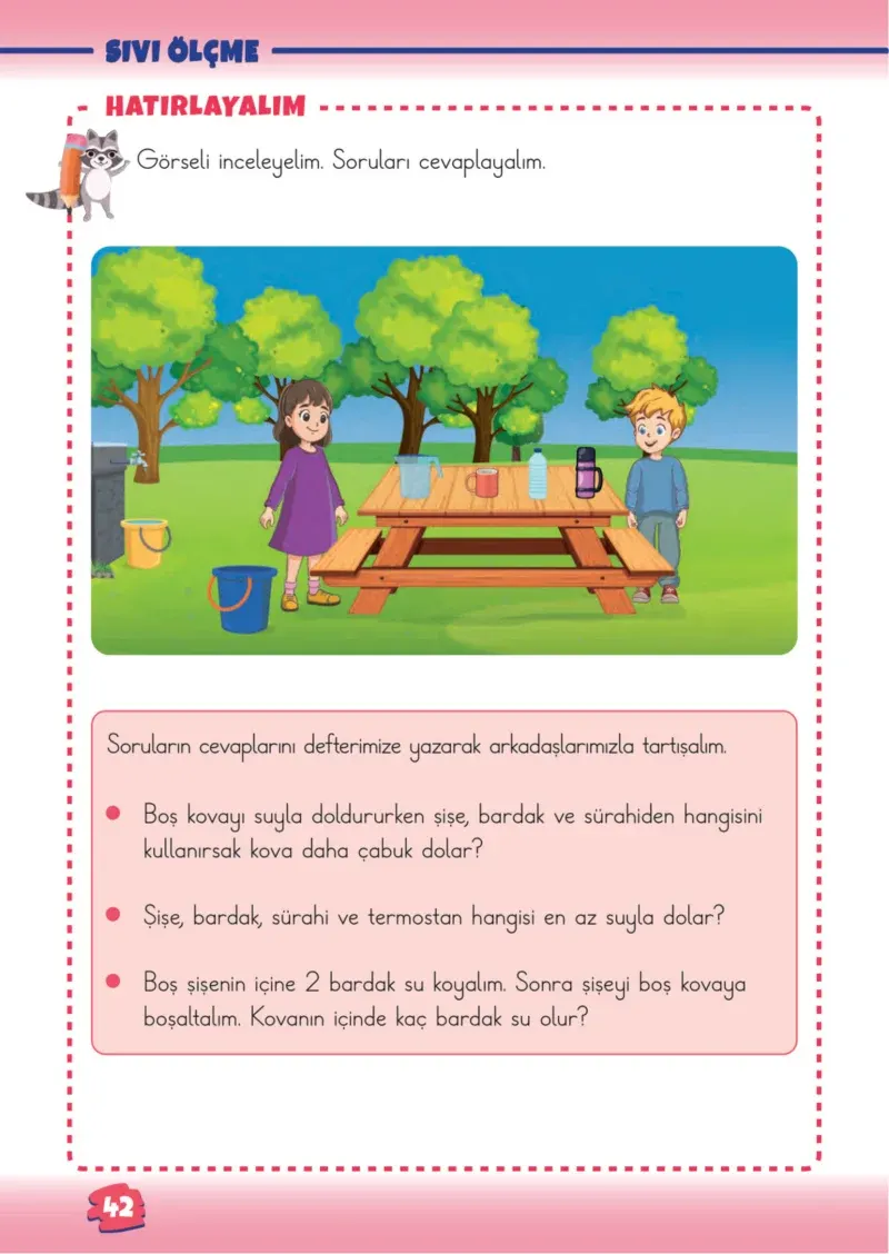 2. Sınıf Matematik Ders Kitabı Cevapları Meb Yayınları 1.Kitap Sayfa 42