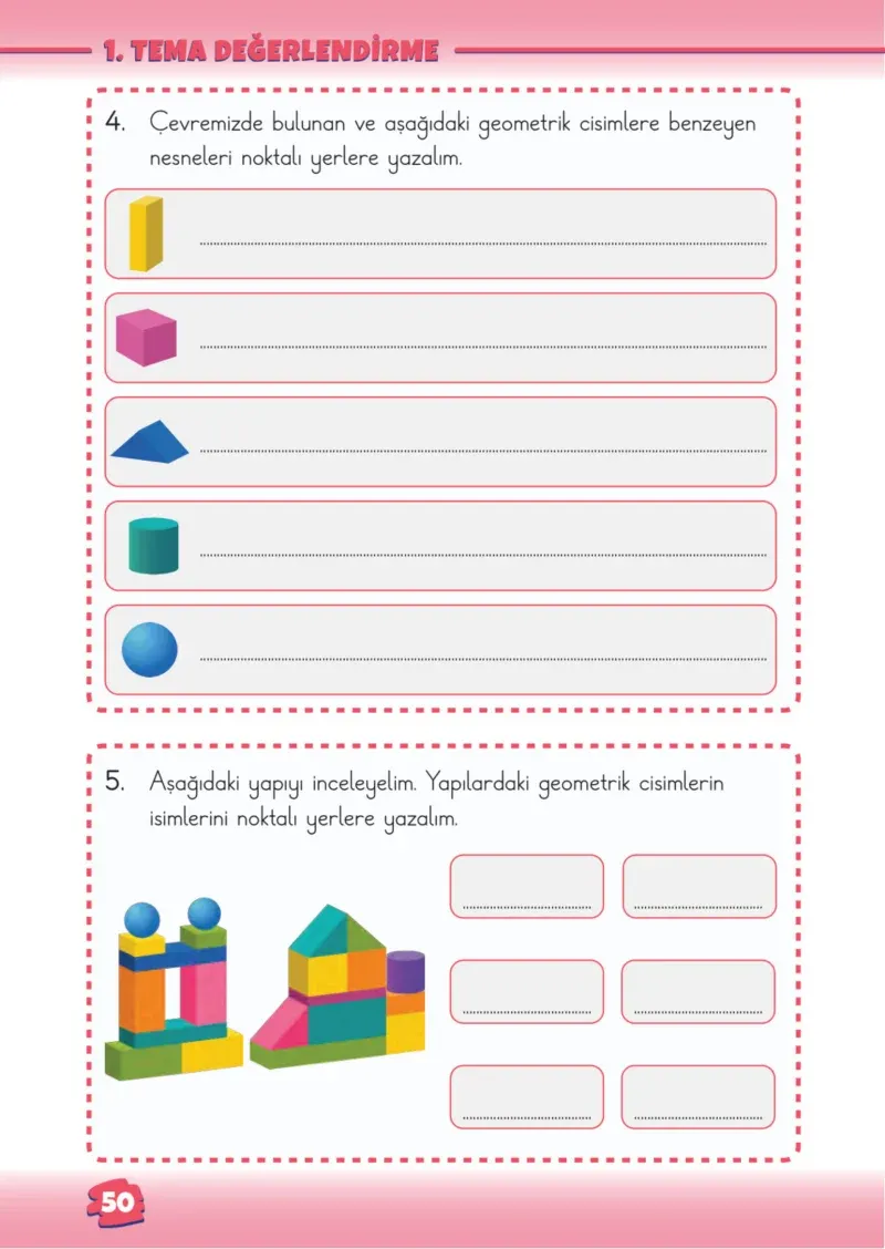 2. Sınıf Matematik Ders Kitabı Cevapları Meb Yayınları 1.Kitap Sayfa 50