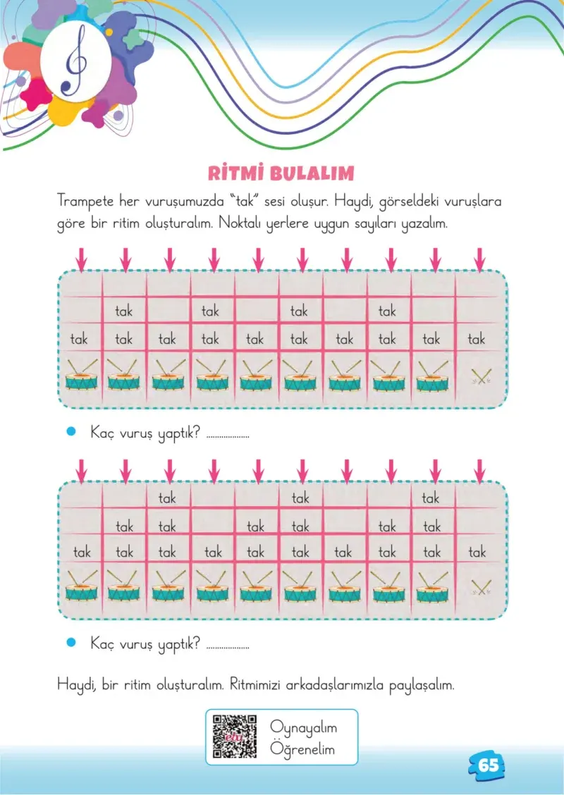 2. Sınıf Matematik Ders Kitabı Cevapları Meb Yayınları 1.Kitap Sayfa 65