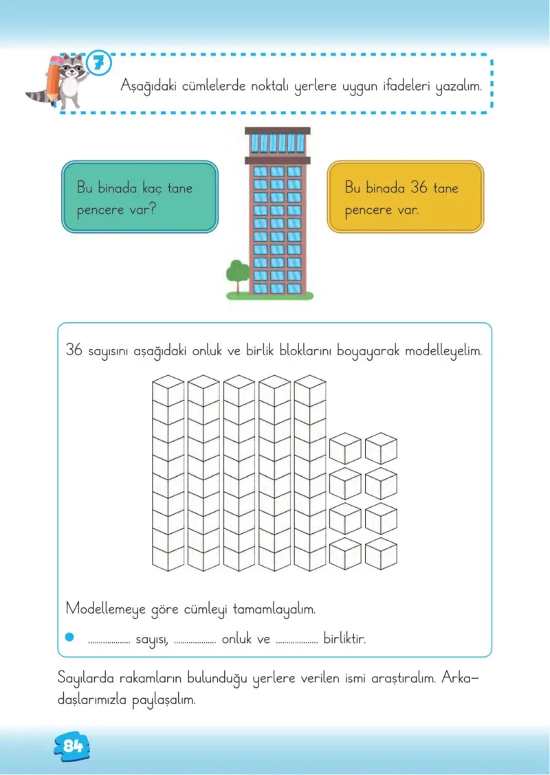 2. Sınıf Matematik Ders Kitabı Cevapları Meb Yayınları 1.Kitap Sayfa 84