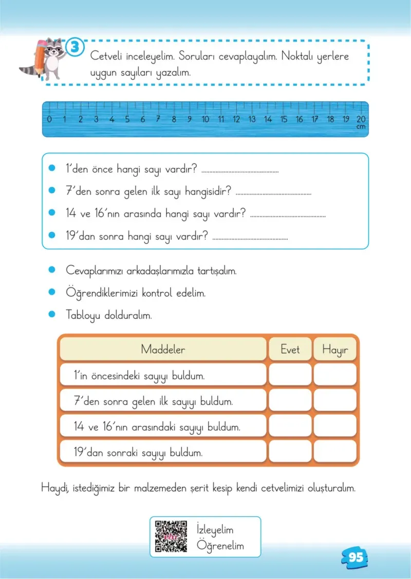 2. Sınıf Matematik Ders Kitabı Cevapları Meb Yayınları 1.Kitap Sayfa 95