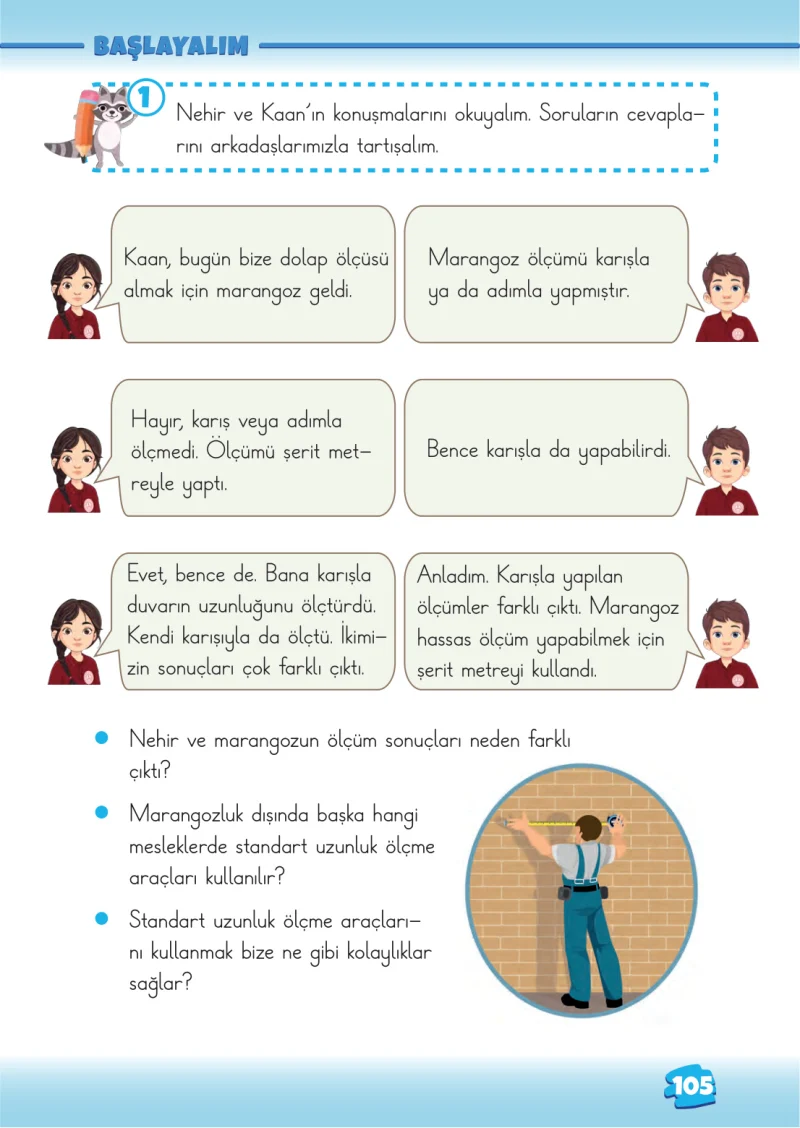2. Sınıf Matematik Ders Kitabı Cevapları Meb Yayınları 2. Kitap Sayfa 105