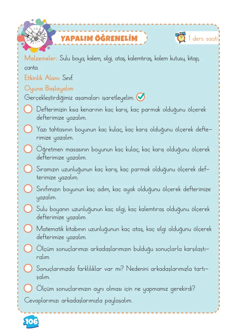 2. Sınıf Matematik Ders Kitabı Cevapları Meb Yayınları 2. Kitap Sayfa 106
