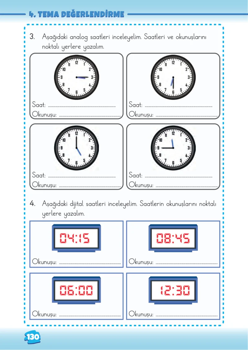 2. Sınıf Matematik Ders Kitabı Cevapları Meb Yayınları 2. Kitap Sayfa 130