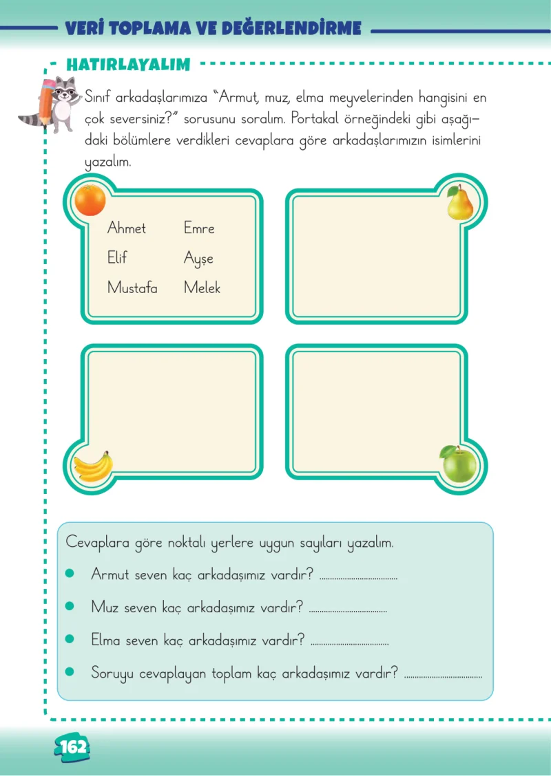 2. Sınıf Matematik Ders Kitabı Cevapları Meb Yayınları 2. Kitap Sayfa 162