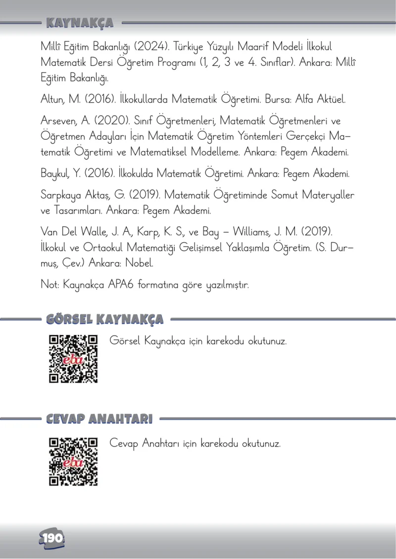 2. Sınıf Matematik Ders Kitabı Cevapları Meb Yayınları 2. Kitap Sayfa 190