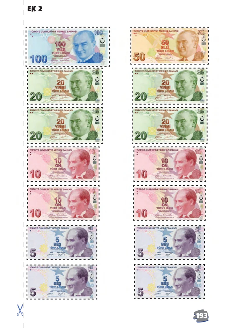 2. Sınıf Matematik Ders Kitabı Cevapları Meb Yayınları 2. Kitap Sayfa 193