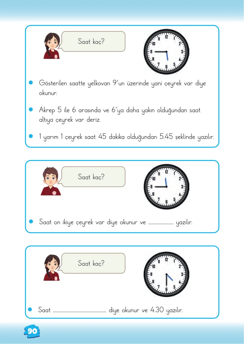 2. Sınıf Matematik Ders Kitabı Cevapları Meb Yayınları 2. Kitap Sayfa 90