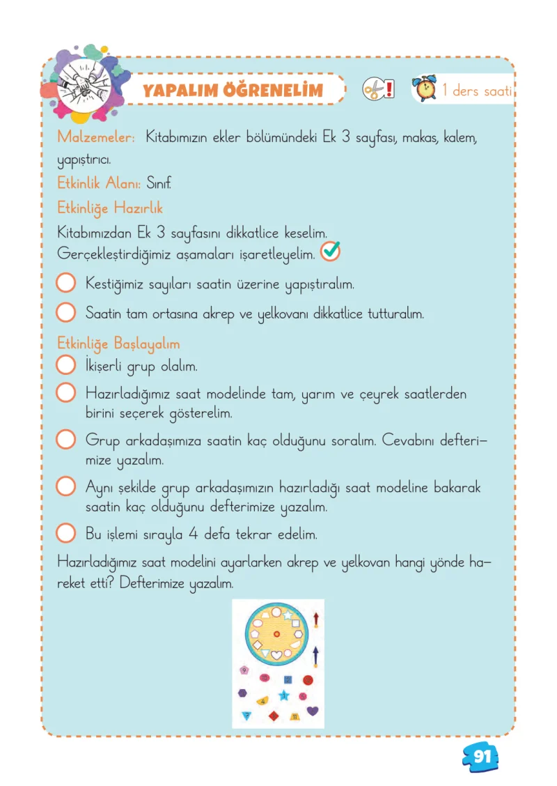 2. Sınıf Matematik Ders Kitabı Cevapları Meb Yayınları 2. Kitap Sayfa 91