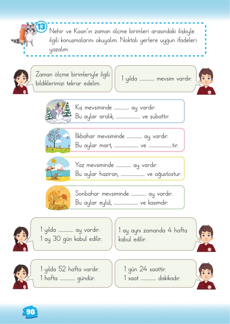 2. Sınıf Matematik Ders Kitabı Cevapları Meb Yayınları 2. Kitap Sayfa 98