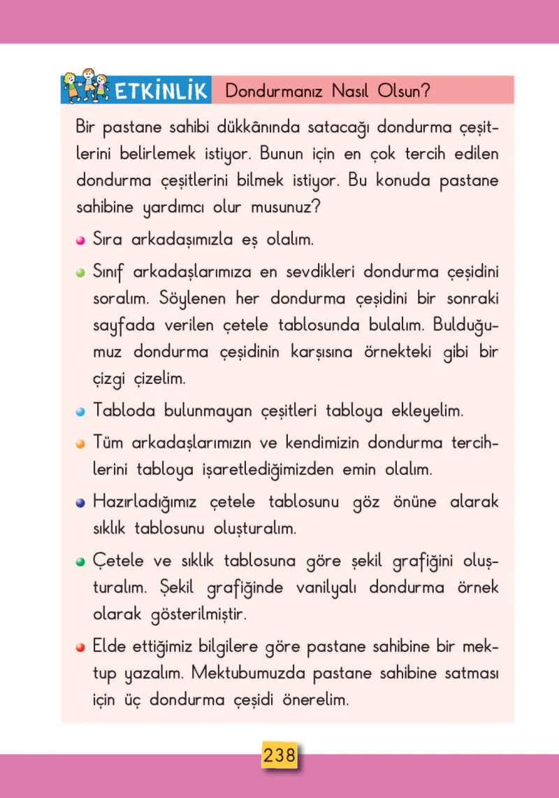 2. Sınıf Matematik Ders Kitabı Cevapları MHG Yayınları Sayfa 238