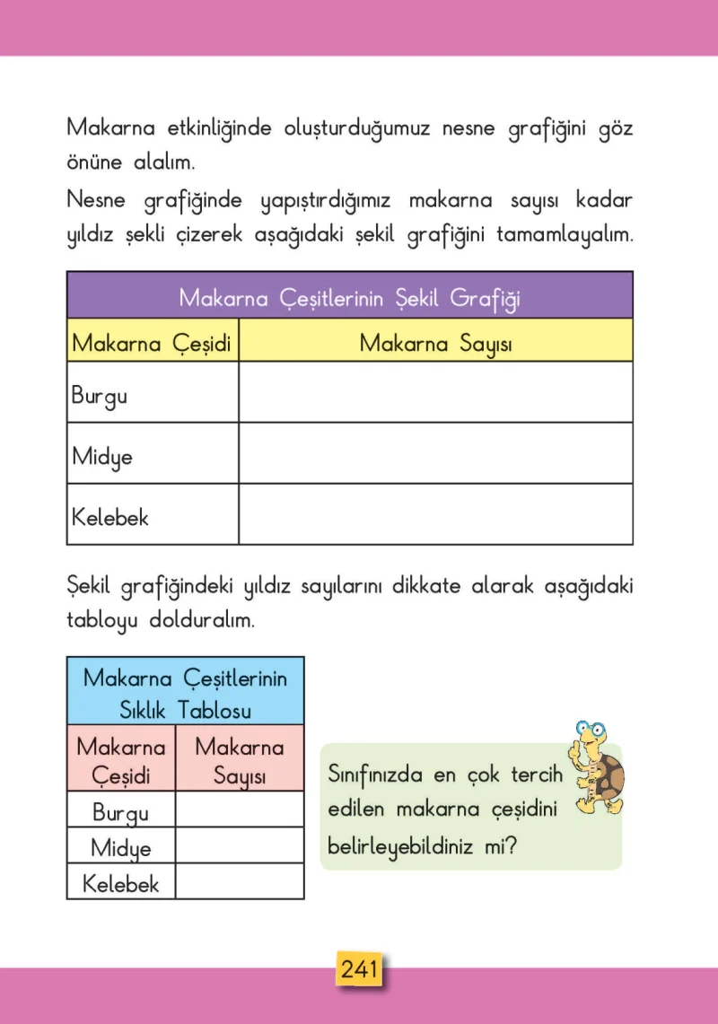 2. Sınıf Matematik Ders Kitabı Cevapları MHG Yayınları Sayfa 241