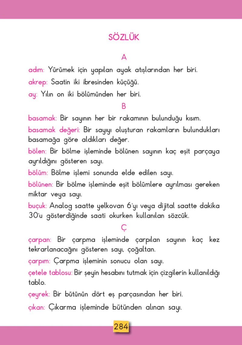 2. Sınıf Matematik Ders Kitabı Cevapları MHG Yayınları Sayfa 284