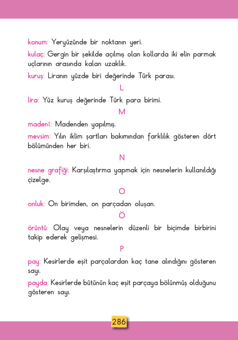 2. Sınıf Matematik Ders Kitabı Cevapları MHG Yayınları Sayfa 286