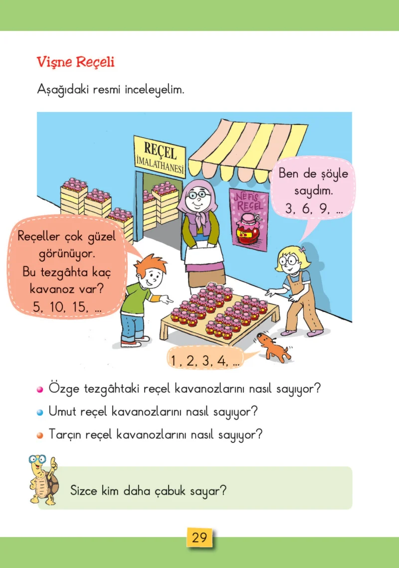 2. Sınıf Matematik Ders Kitabı Cevapları MHG Yayınları Sayfa 29