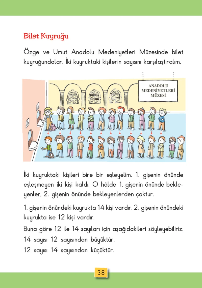 2. Sınıf Matematik Ders Kitabı Cevapları MHG Yayınları Sayfa 38